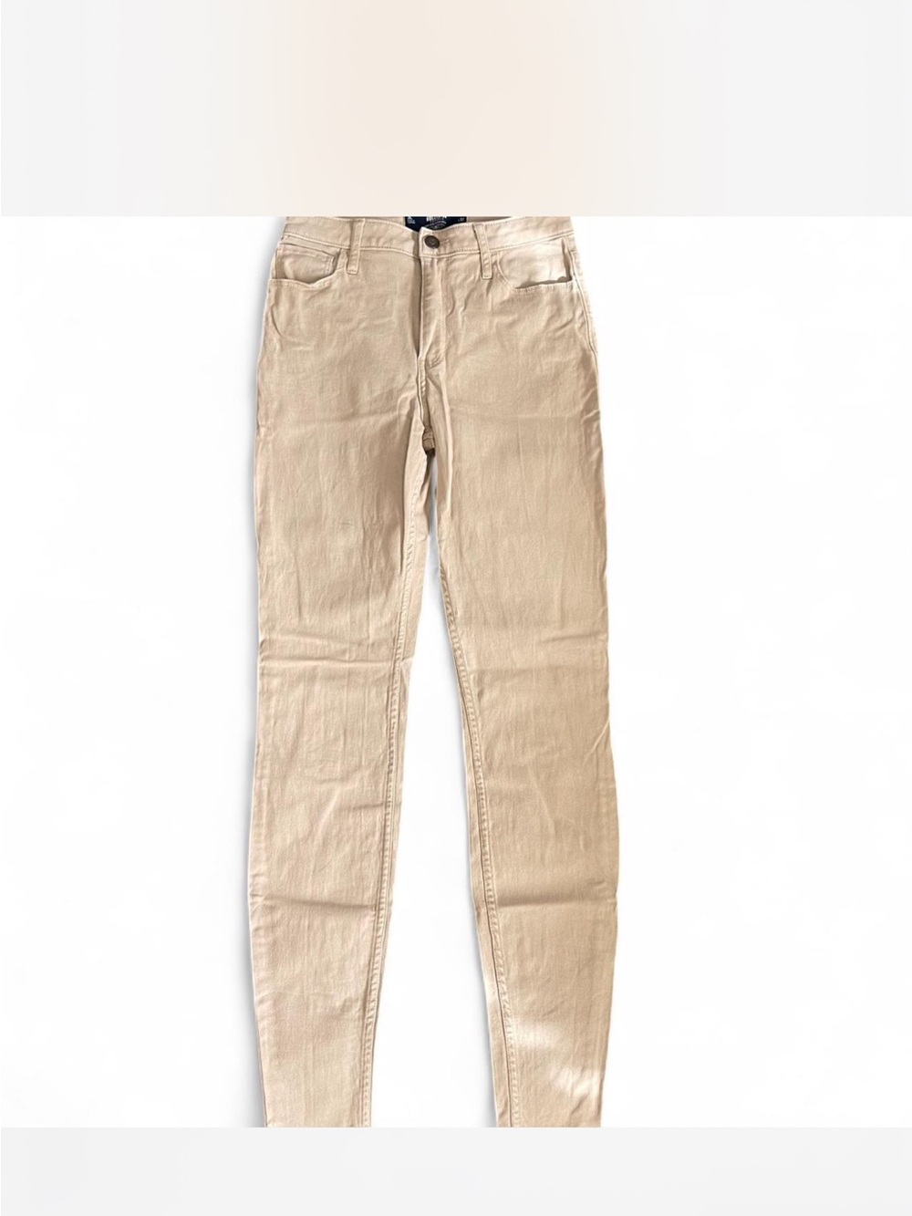 Hollister Khaki High-Rise Super Skinny Jeans